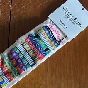 Out of Print Bookworm Socks